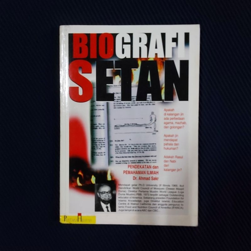 Buku Original ● Biografi Setan ▪︎ Pendekatan dan Pemahaman Ilmiah ■ DR. AHMAD SAKR