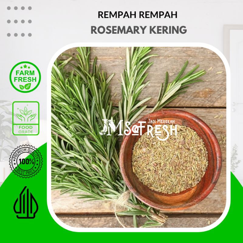 

[JM_SoFresh] Daun Rosemary Kering / Dried Rosemary