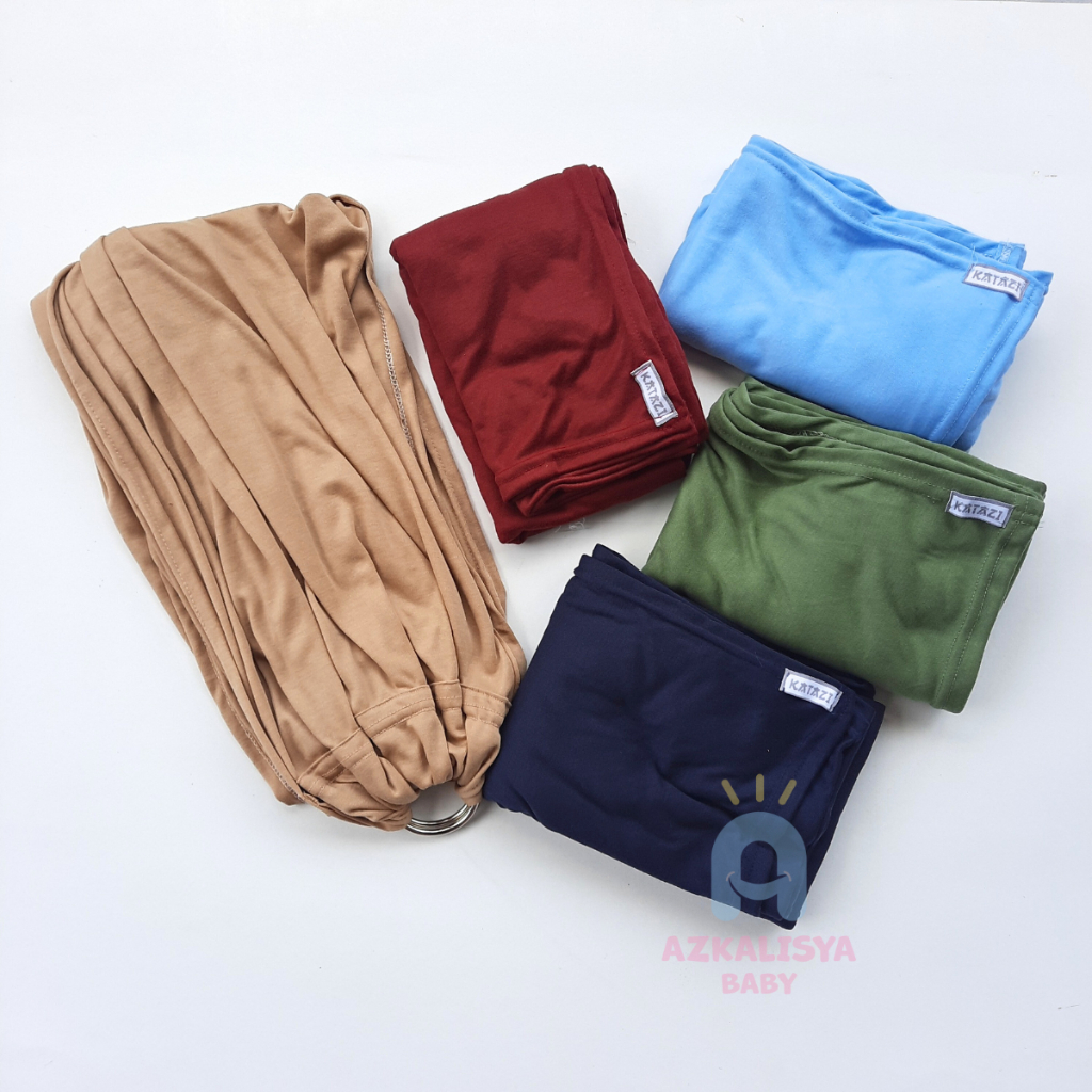 WER Gendongan Kaos Samping Jarik Bayi Ringsling Polos Kokoh Anti Melorot