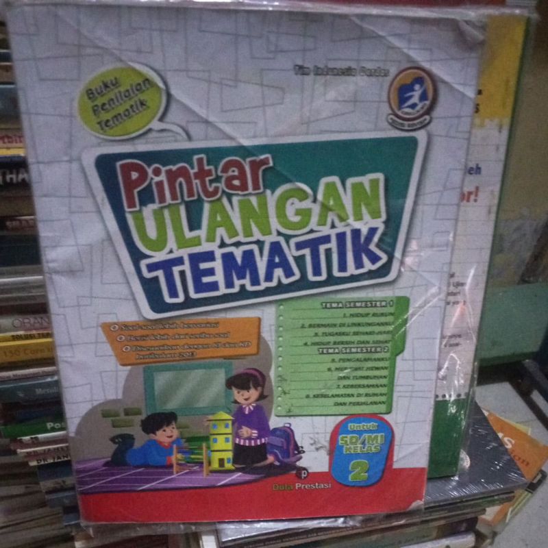 BUKU PINTAR ULANGAN TEMATIK UNTUK SD KELAS 2 DUTA PRESTASI