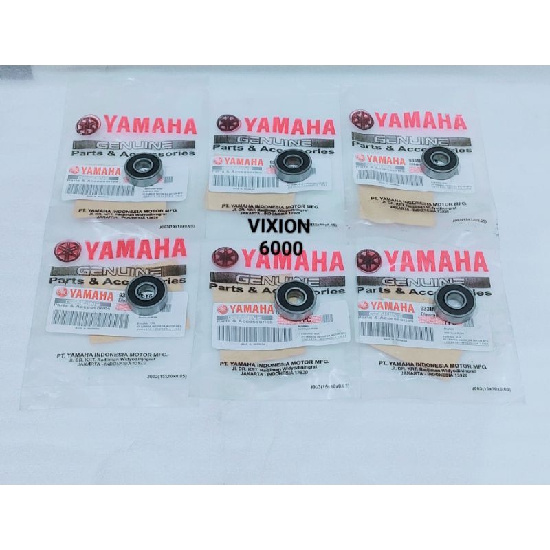 PAKET BEARING BERING LAHAR LAHER PROLINK UNITRACK RACING YAMAHA VIXION 6 PCS