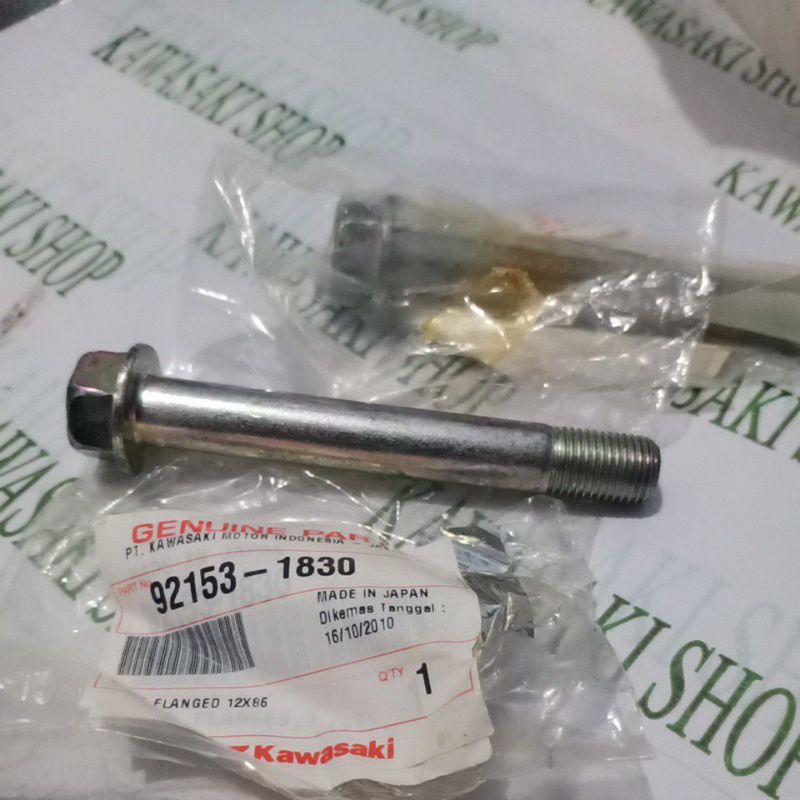 baut unitrack ninja 250 karbu original kawasaki 92153-1830