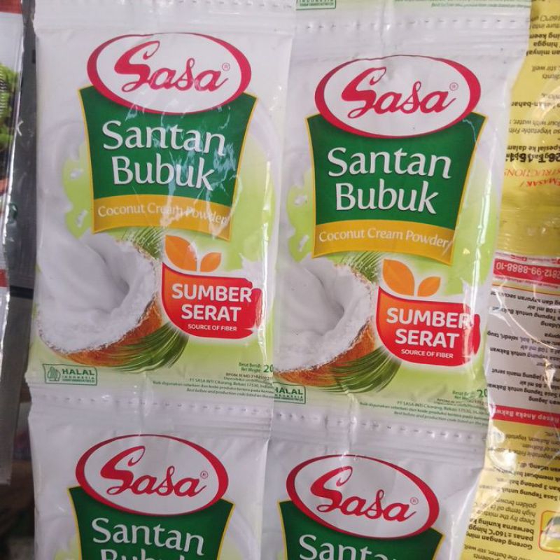 

Sasa santan bubuk renceng isi 12 pcs