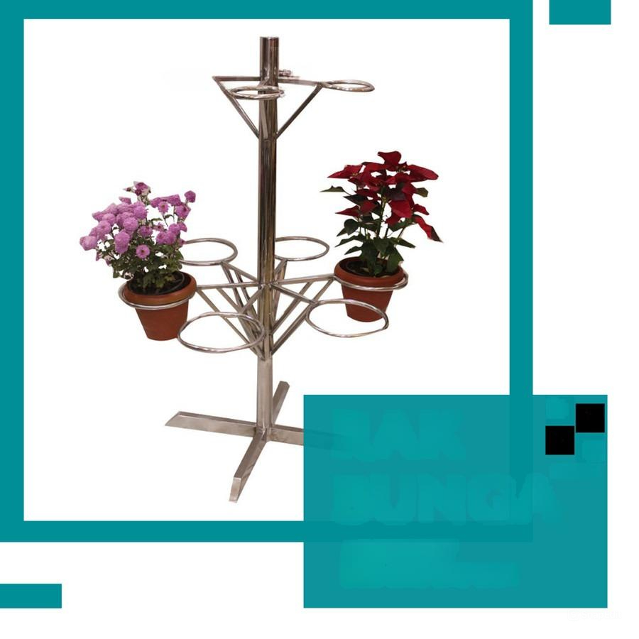 JUAL RAK POT BUNGA DARI BESI UNIK DAN MINIMALIS