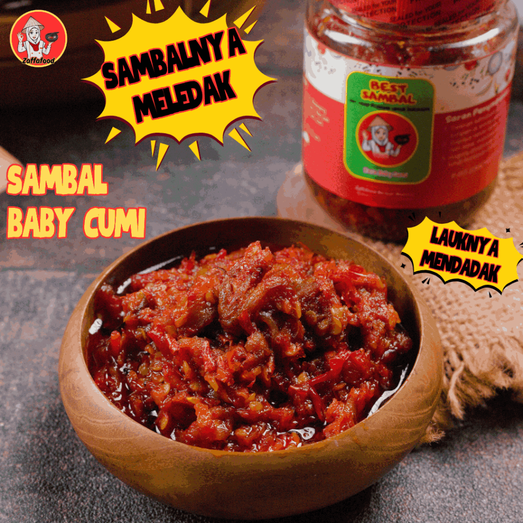 

Sambel Cumi | Sambal Baby Cumi | by BEST SAMBAL 150gram