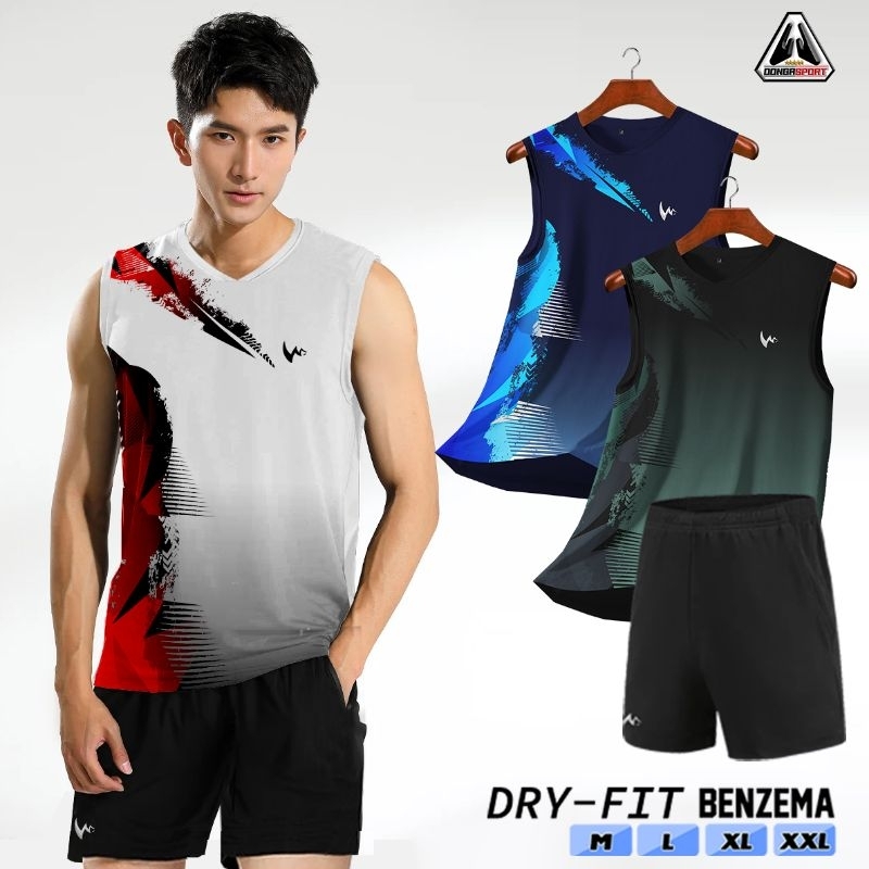 STL SET DESTROY SETELAN BADMINTON SETELAN JERSEY BADMINTON PRINT
