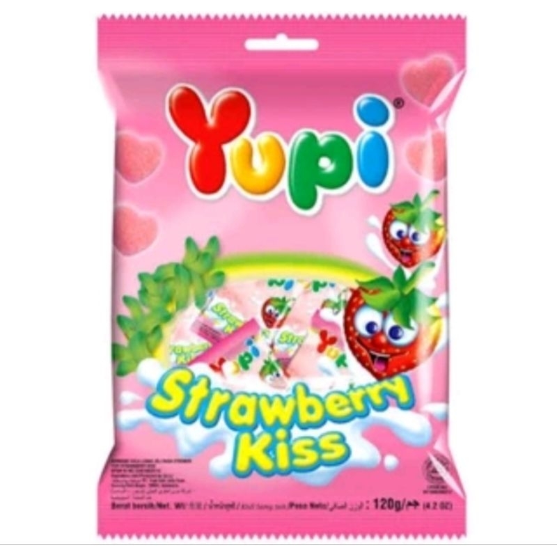 

YUPI STRAWBERRY KISS 1 Bag