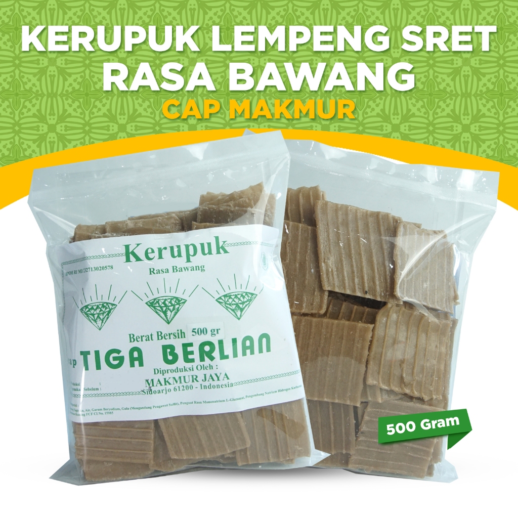 

KERUPUK MENTAH CAP MAKMUR, KERUPUK LEMPENG SRET RENYAH GURIH TANPA DIJEMUR