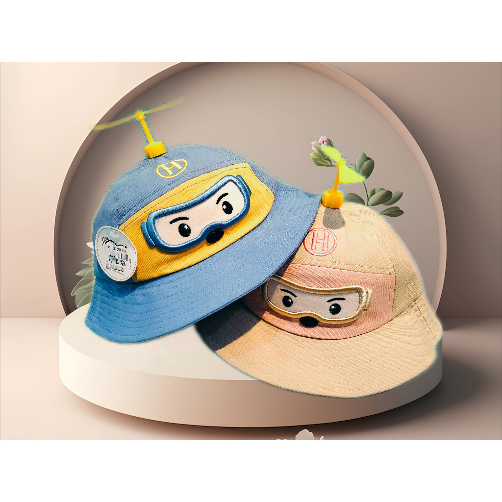 TOPI ANAK HELIKOPTER H001 | Topi Anak Type H001 Helikopter