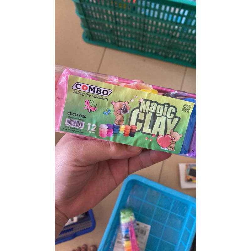 MAINAN MAGIC CLAY 12 Warna