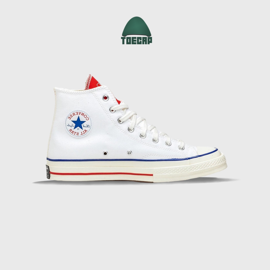 Converse Chuck Taylor All Star 70s High Optical White Red
