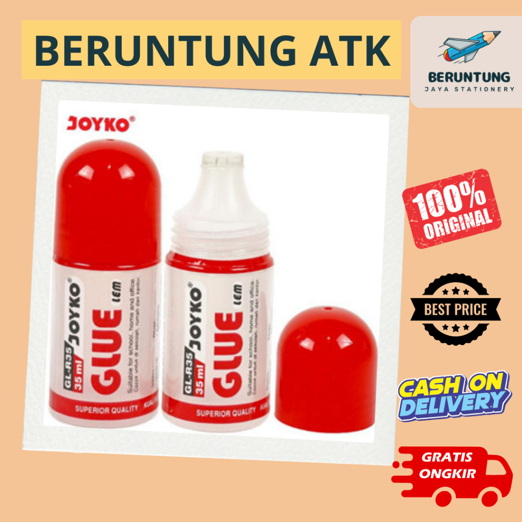 

Lem Cair Joyko 35Ml Glue Gl-R35 Lem Kertas