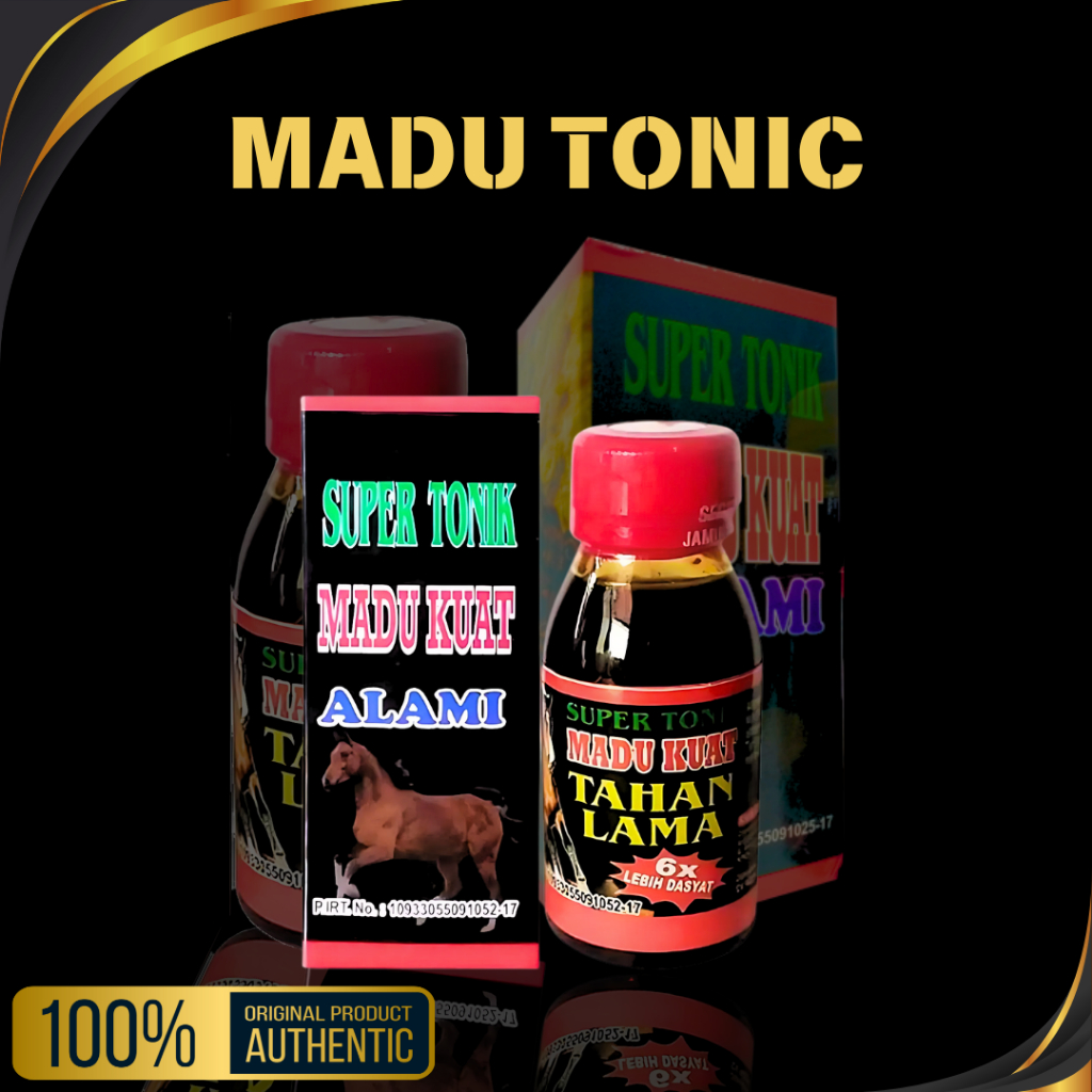 

(ORI & BPOM) Madu Tonik Super Strong Herbal Alami Kuat Stamina Tahan Lama Asli Origanl 100%