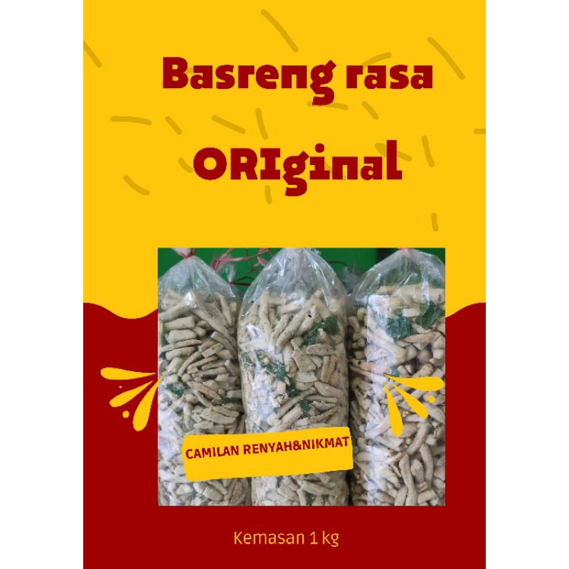 

Basrek stik ORI daun jeruk kemasan 1 kg