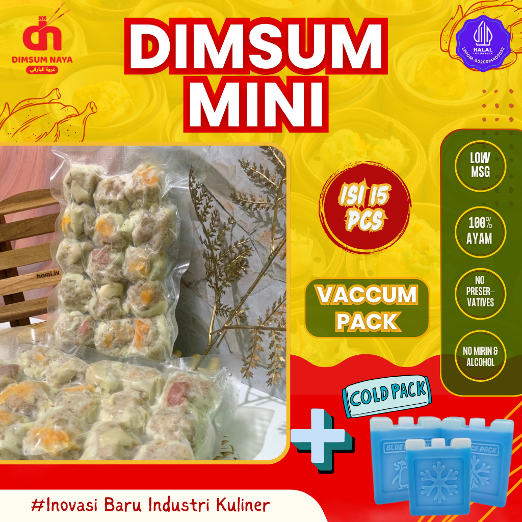 

Dimsum Mini isi 15 Pcs + Ice Pack (Khusus Pengiriman Reguler/ Luar Kota)