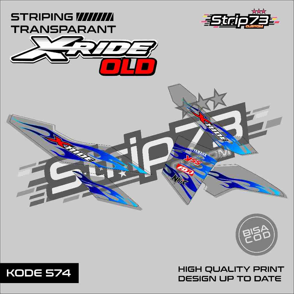 574 STRIPING TRANSPARAN X-RIDE OLD - STRIPING TRANSPARAN X-RIDE OLD MOTIF API
