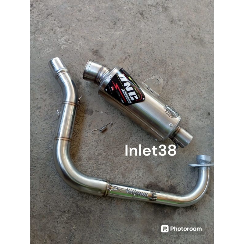 knalpot DNC original tipe best3 inlet38mm buat motor beat scopi Vario dll