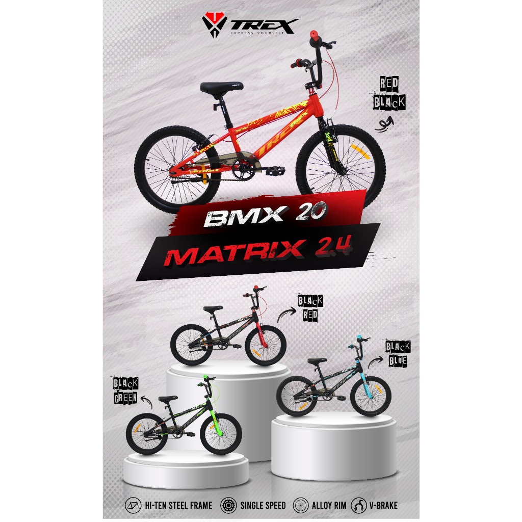 GOSEND Sepeda BMX 20 TREX MATRIX 2.40 BMX