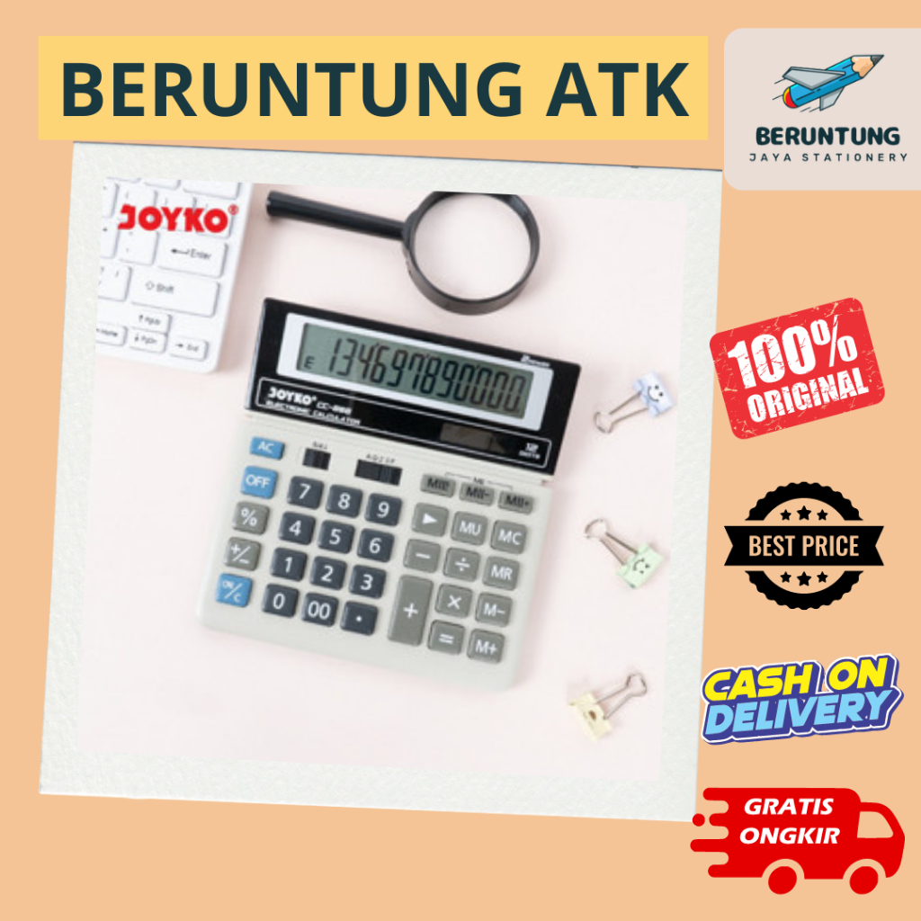 

Calculator / Kalkulator Joyko CC-868 12 Digit