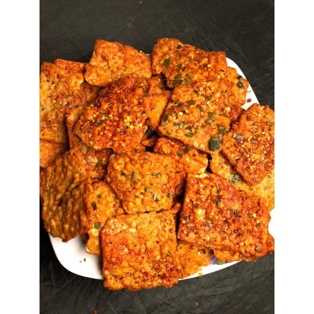 

500 Gram Keripik Tempe Bandung Rasa Pedas Daun Jeruk