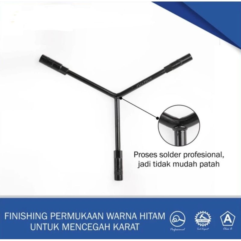 KUNCI SOK Y HITAM ARMADA Type Socket Wrench