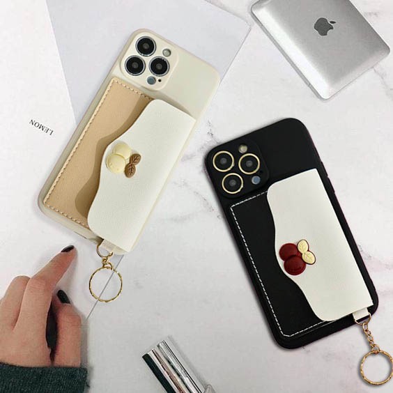 Softcase Dompet Ring For All Type VIVO | OPPO | REALME | REDMI | SAMSUNG | INFINIX | IPHONE - Case D