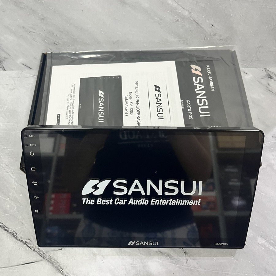 Head unit Android 9 Inch Sansui Voice Command