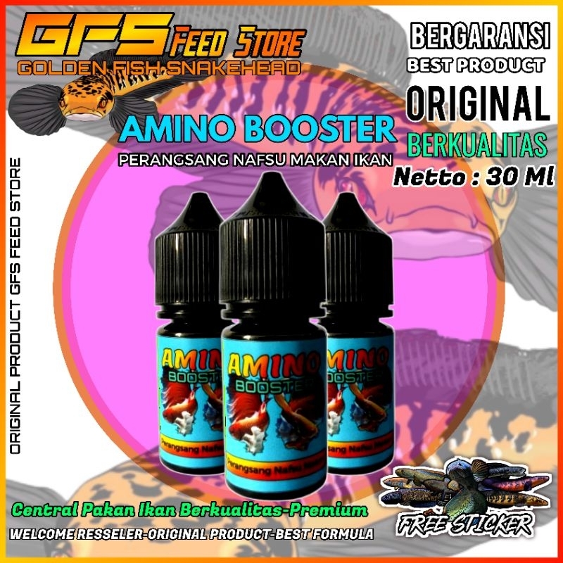 Amino Booster 30ml Perangsang Nafsu Makan Ikan