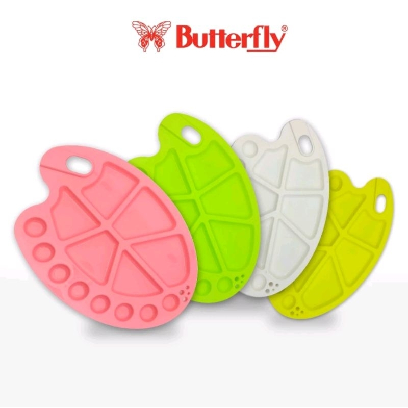 

BUTTERFLY PALET LUKIS BENTUK DAUN/OVAL/BINTANG/LADYBUGS/BADUT/BUAH/SYMPHONI