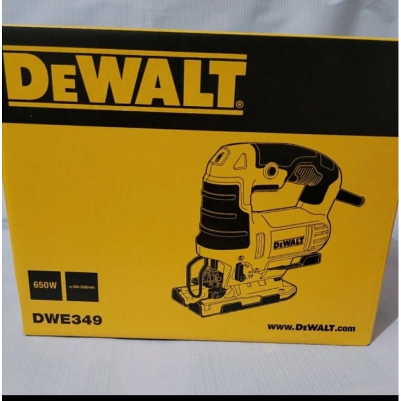 DEWALT PORTABLE JIGSAW DWE349/MESIN GERGAJI KAYU DEWALT