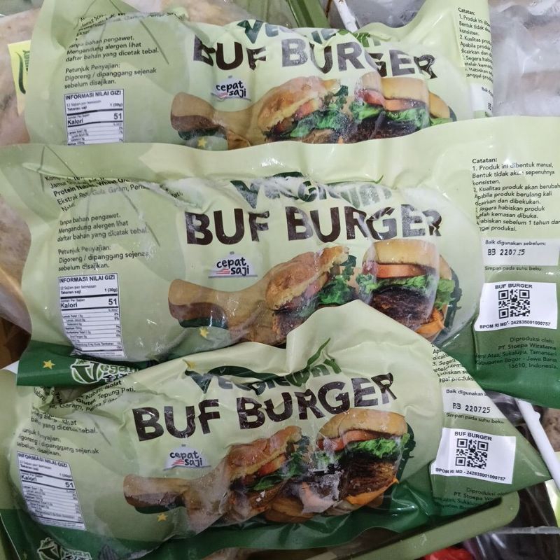 

VEGAN Patty Burger - BüF (No Beef) Burger