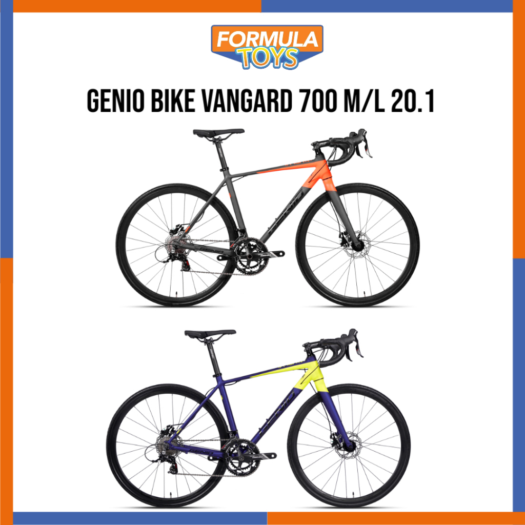 SEPEDA BALAP GENIO BIKE VANGARD 700 M/L 20.1