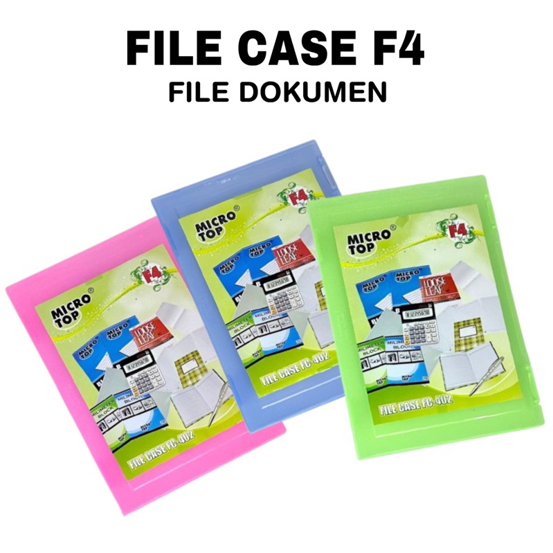 

HJK HD File Case F4/Hard Case Dokumen/Map Case/Kertas/Office