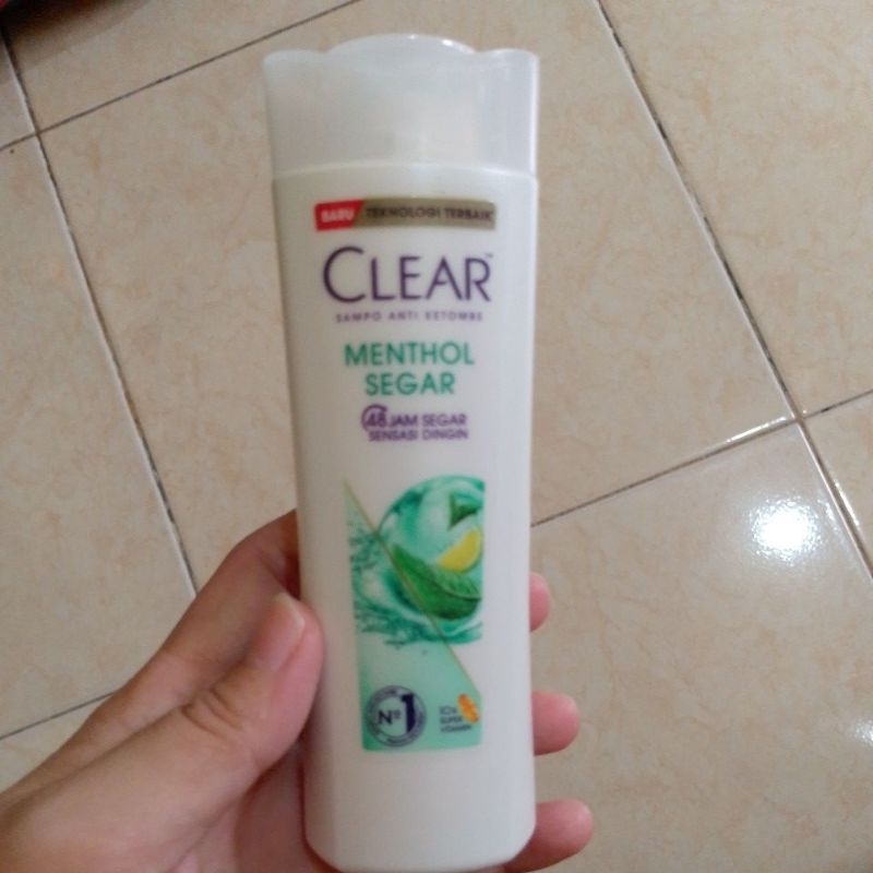 CLEAR SHAMPO 70 ML ICY MENTHOL  Shampo Clear Ice Cool Menthol 70 ml