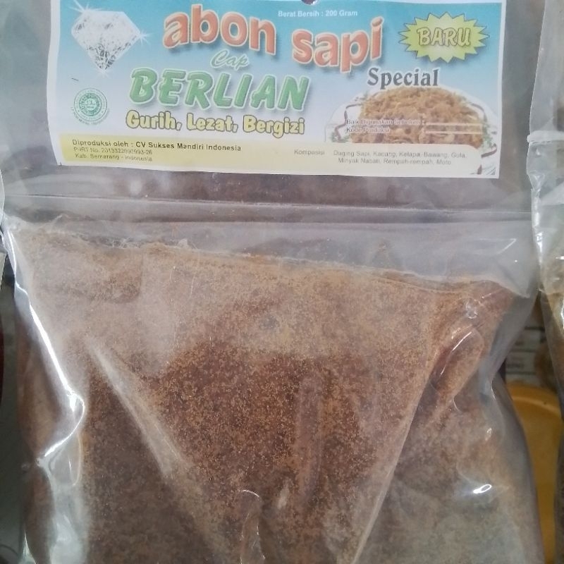 

Berlian Abon Sapi Special 200gr