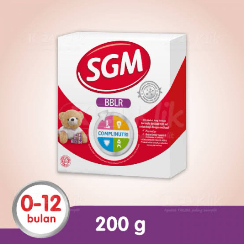 

SGM BBLR 0-12 BULAN 200 GR | Penambah berat badan dengan nutrisi lengkap