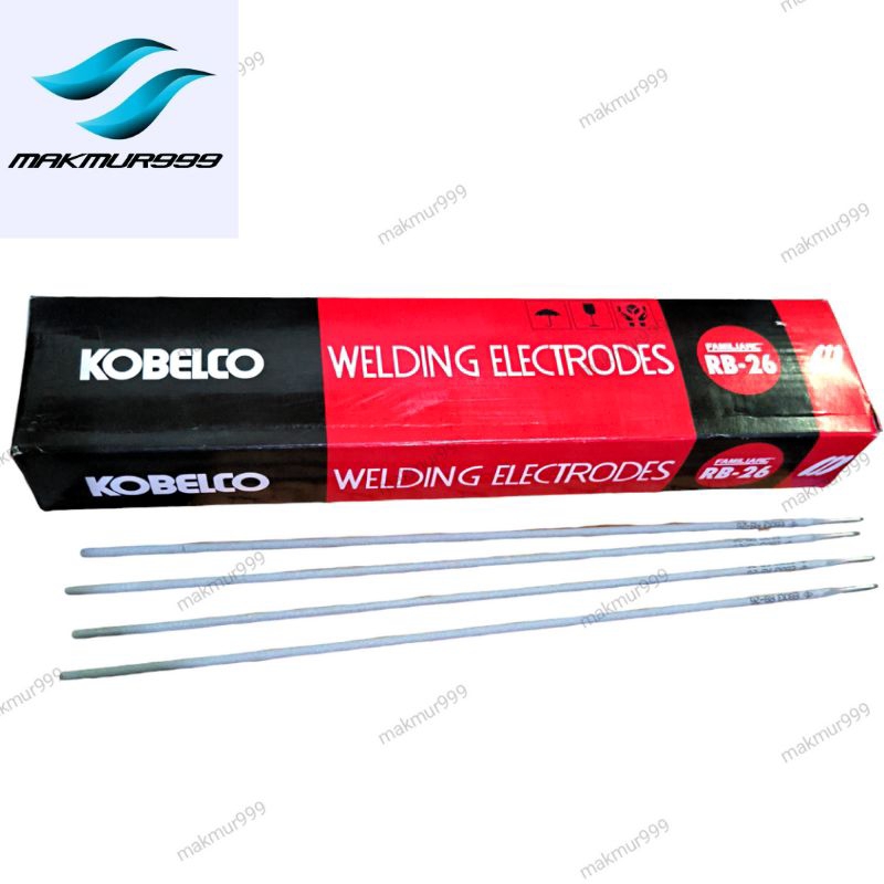 kawat las 2,6 mm 3,2 mm 4 mm Kobelco RB 2,6 per 1 kg