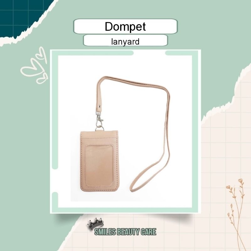 

Dompet Lanyard ID Card Holder Wallet