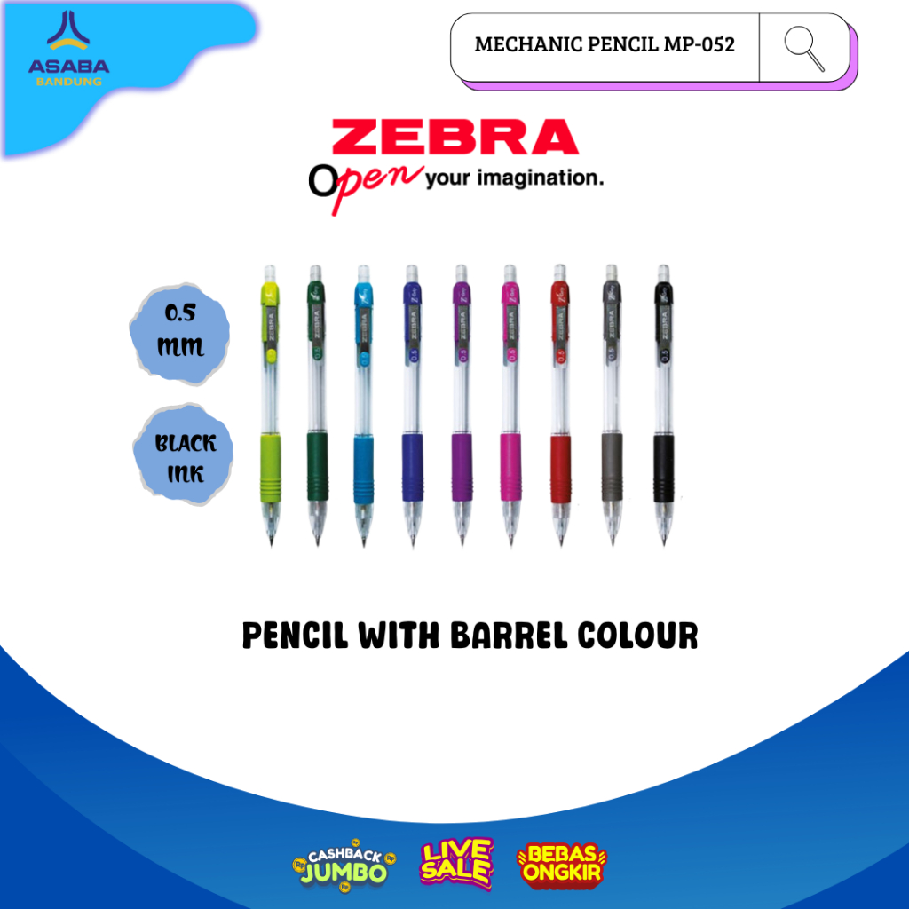 

Asaba Bandung - Zebra Mechanic Pencil MP-052