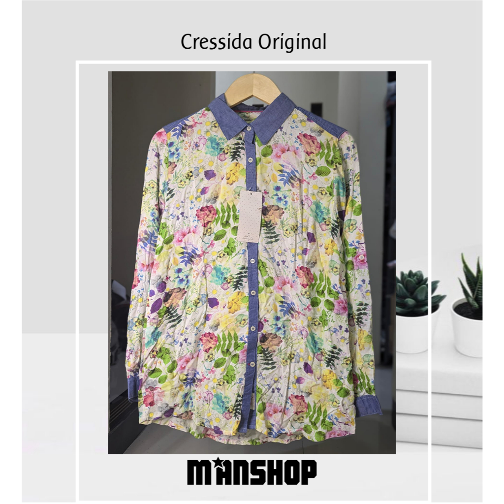 Cressida Kemeja Blouse Cresida Atasan Wanita Original