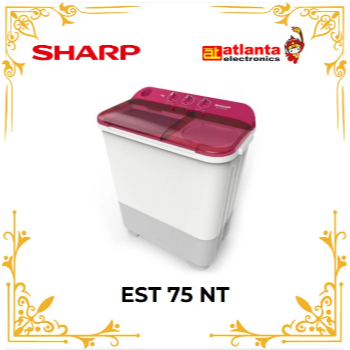 MESIN CUCI SHARP 2 TABUNG 7,5KG EST75NT