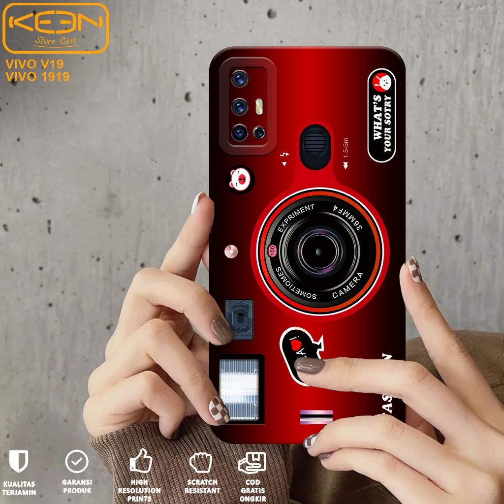 Case Hp Vivo 1919 - Casing Hp Vivo 1919 Motif Camera - Case Procamera - Softcase Hp Vivo 1919 - Sili