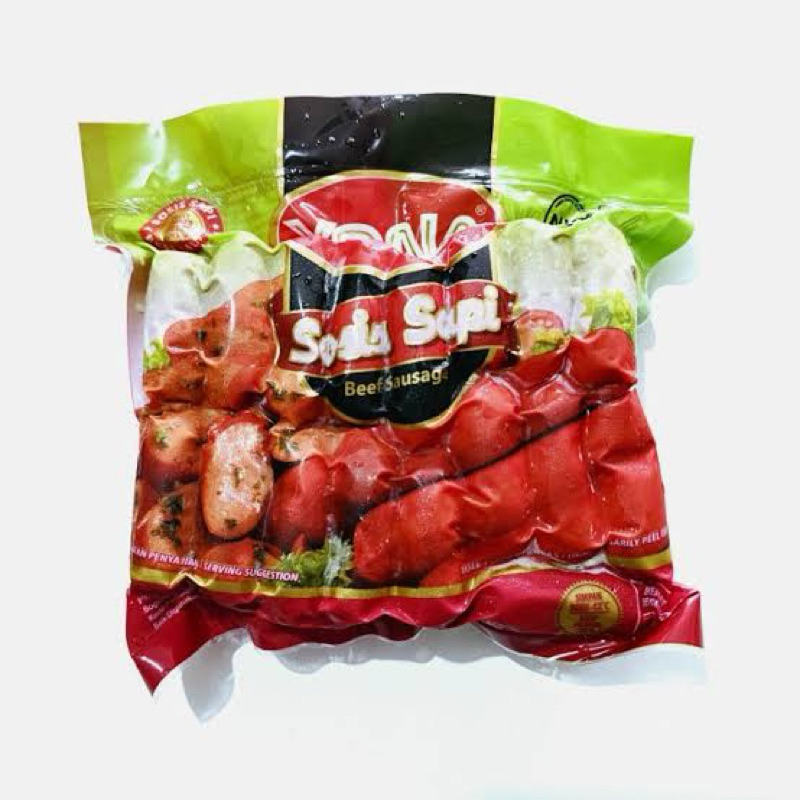 

Yona Sosis Sapi Cocktail Merah 450gr Beef Sausage