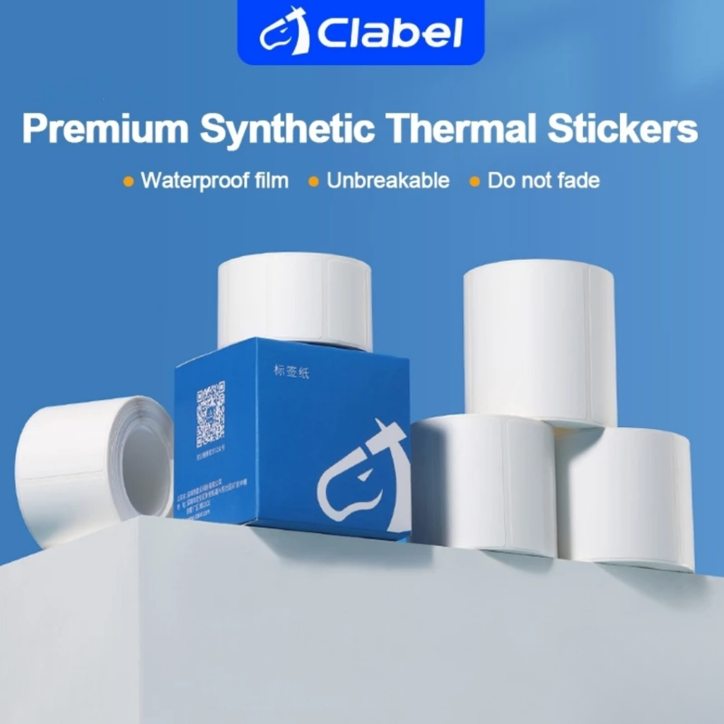 

CLABEL Kertas Label Stikcer Premium Synthetic Waterproof