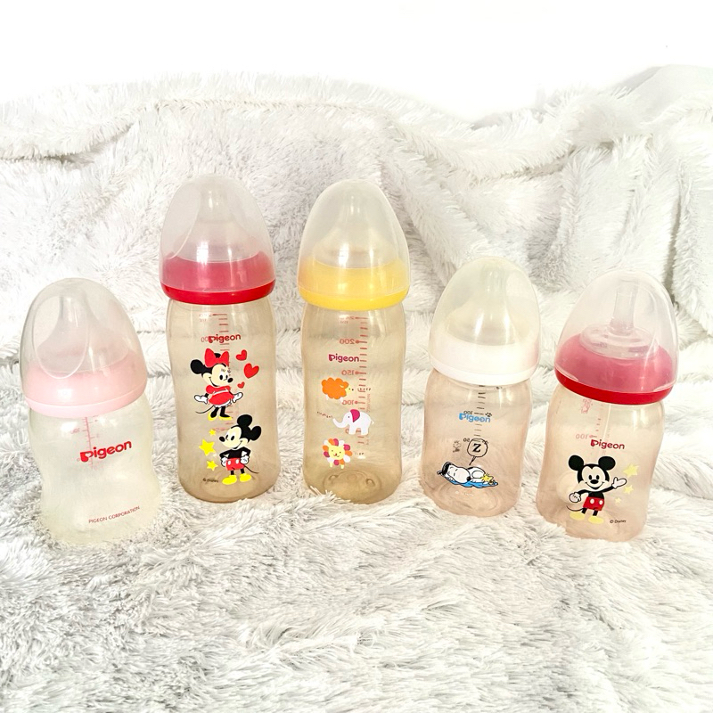 Preloved Botol Susu Bayi Anak Pigeon 160ml dan 240ml PP PPSU