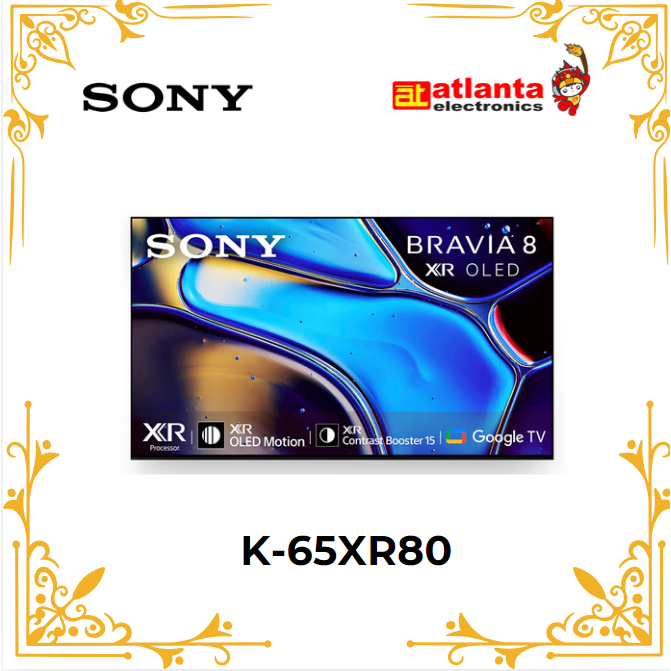 SONY Bravia 8 OLED 4K HDR Google TV 65 Inch K-65XR80