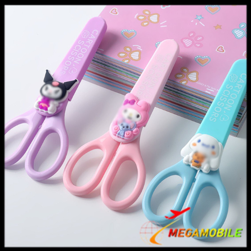 

MM Gunting Motif Karakter Lucu Alat Tulis Anak Sekolah Kartun Diy Kertas Tangan Kantor ATK Scissors Mini