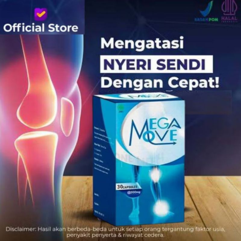 MEGA MOVE ASLI - MegaMove Obat Atasi Nyeri Sendi Tulang Punggung Original