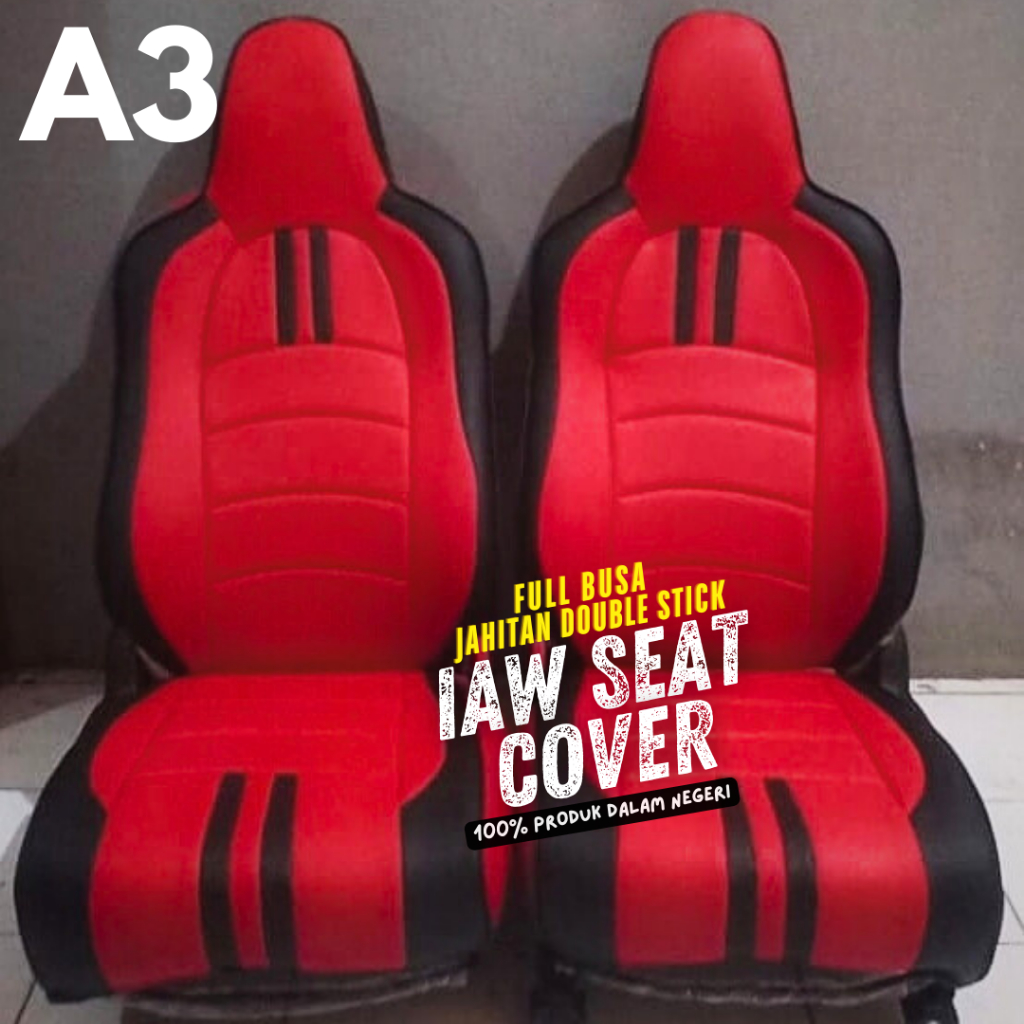 SARUNG JOK MOBIL CALYA/SIGRA BAHAN CHEROKEE AP FORCE 3 BARIS