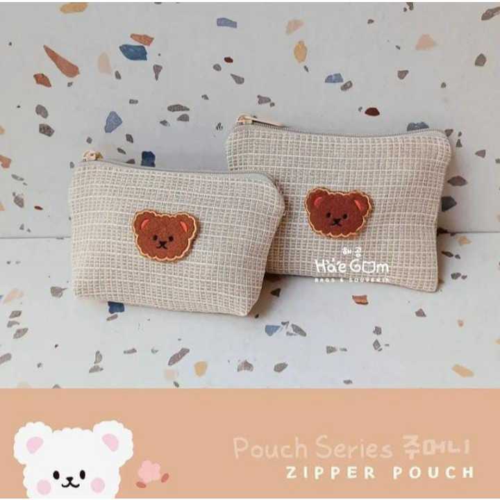haegom.id Zipper Pouch Souvenir Hampers Birthday Ulang Tahun Ultah Anak Baby Bayi Manyue Aqiqah Tas 